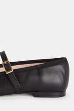 Verda Leather Ballerinas