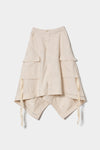 Double-End Cotton Cargo Skirt