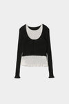 Side C Cotton Knit Cardigan