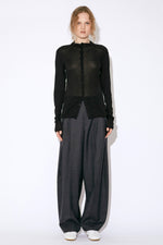 Two-Way Cotton Cardigan