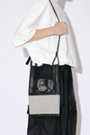 Market Leather & Canvas Shoulder Bag