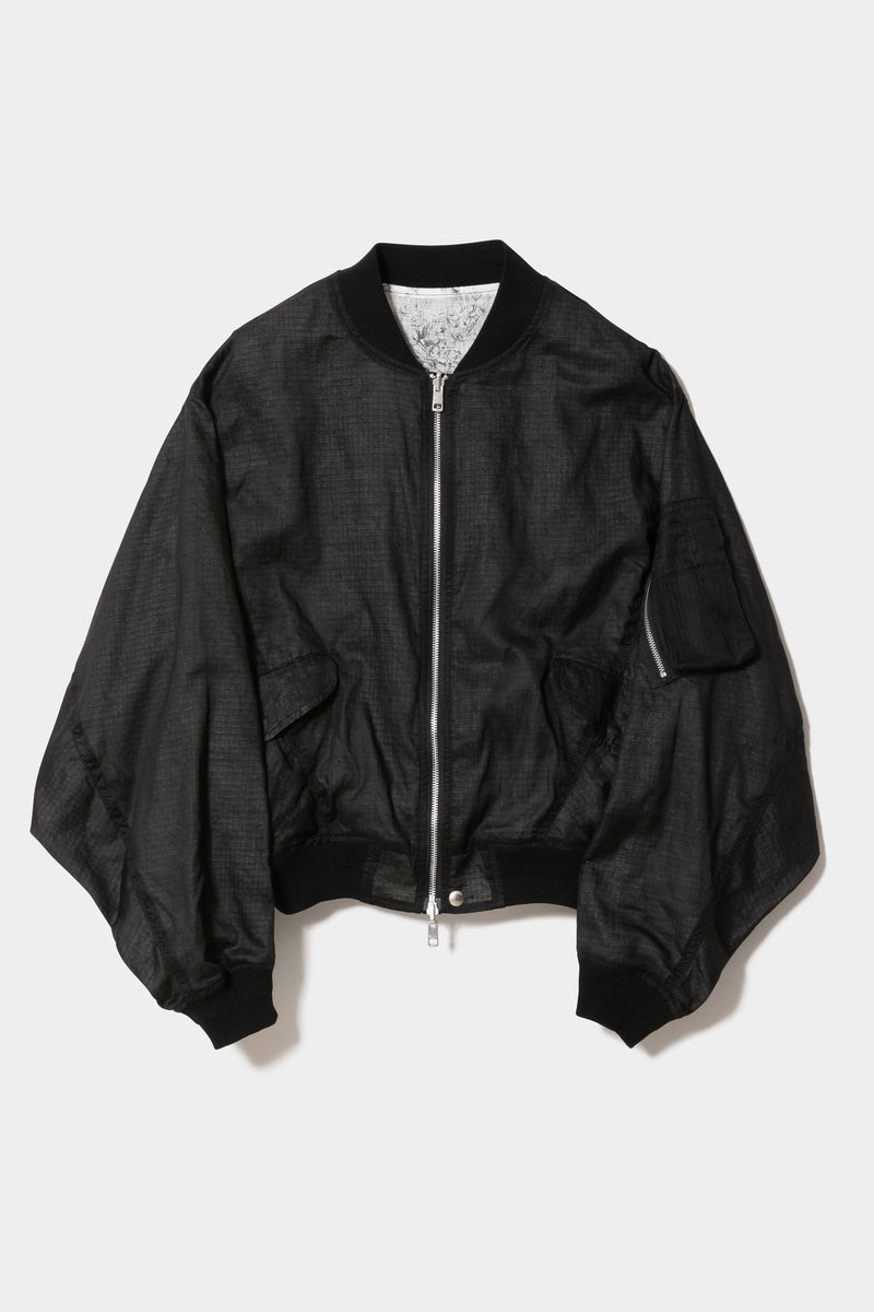 Reversible Cotton Ripstop MA1 Blouson