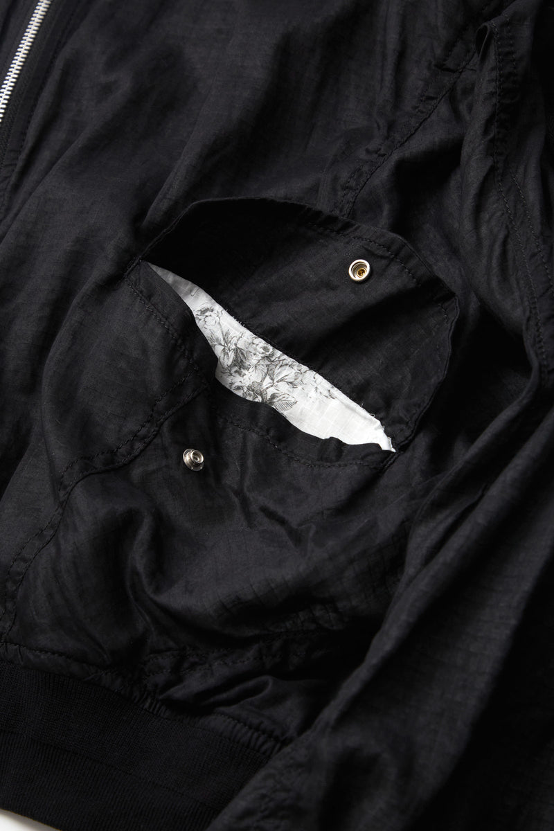 Reversible Cotton Ripstop MA1 Blouson