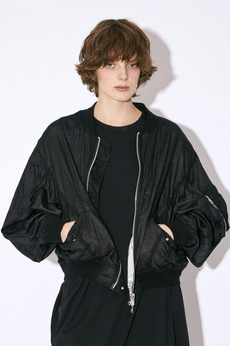 Reversible Cotton Ripstop MA1 Blouson