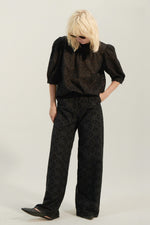 Sicile Cotton Embroidery Trousers