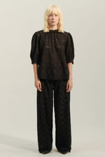 Sicile Cotton Embroidery Trousers