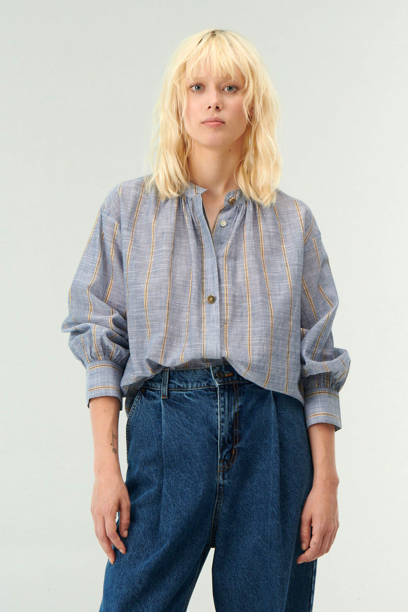 Alfred Striped Cotton Shirt