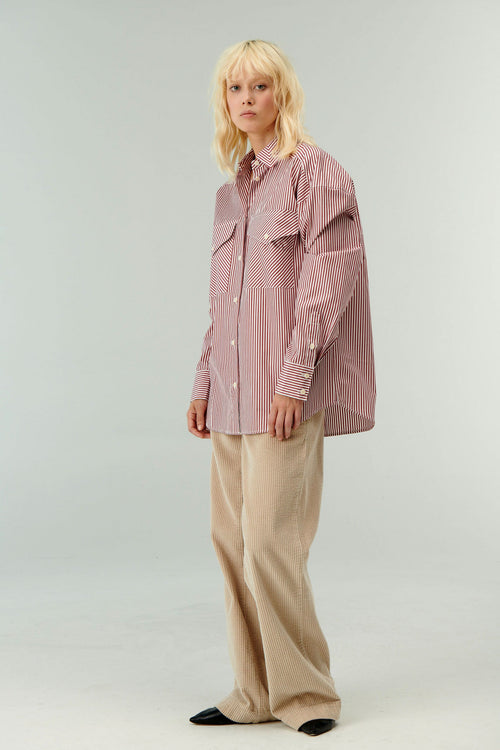 Andre Cotton Boyfriend Shirt