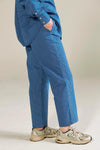 Bonita Striped Cotton Trousers