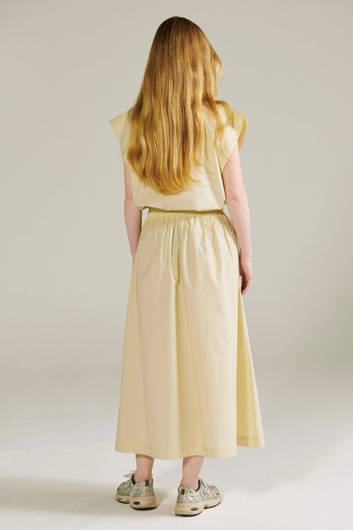 Claude Cotton Poplin Skirt