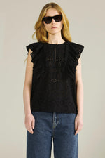 Deia Cotton Embroidery Top