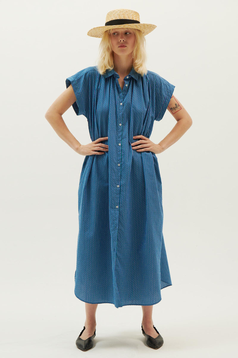 Sardaigne Striped Cotton Dress