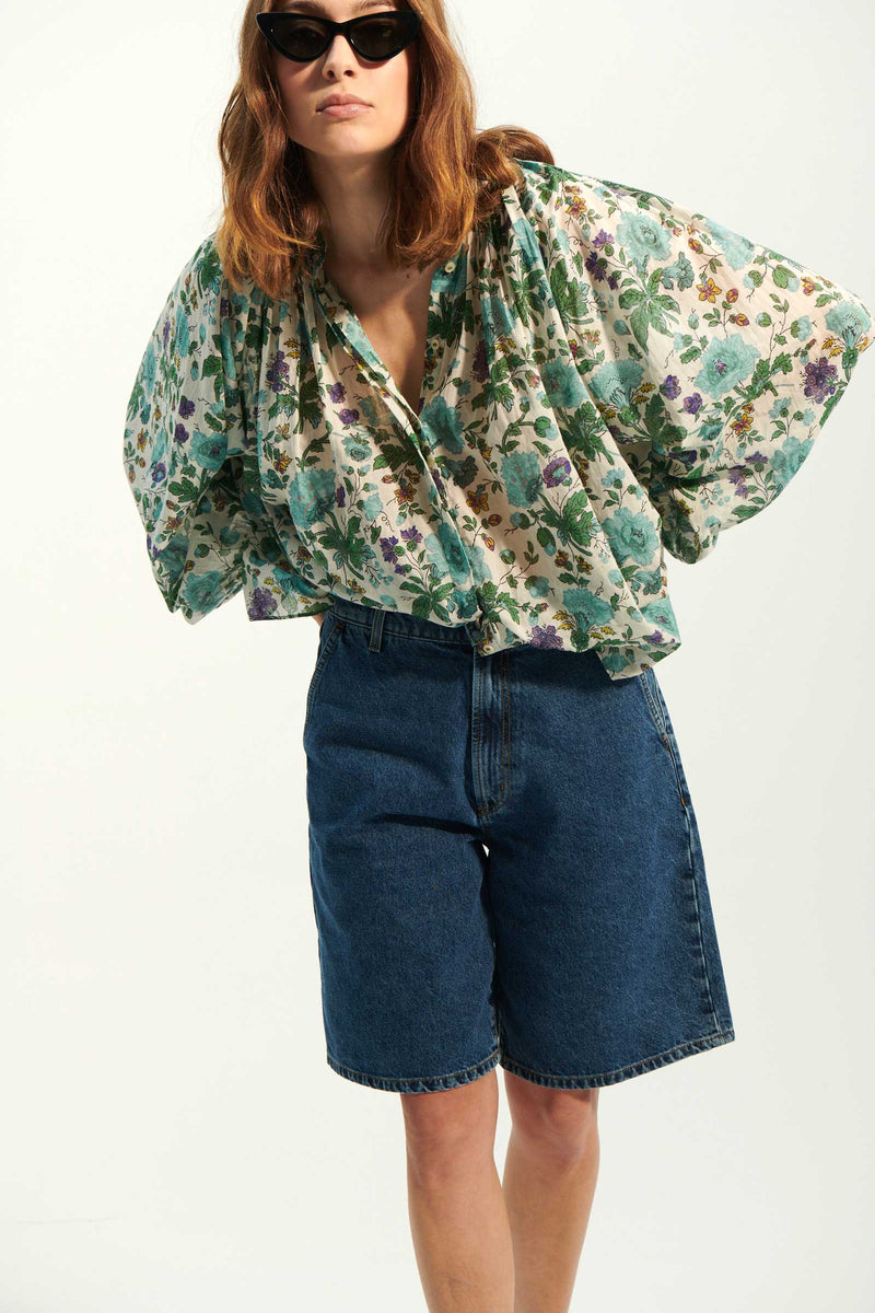 Verone Denim Bermuda Shorts