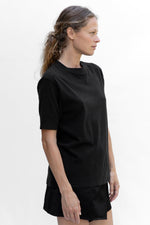 Cotton and Silk Relaxed Tee