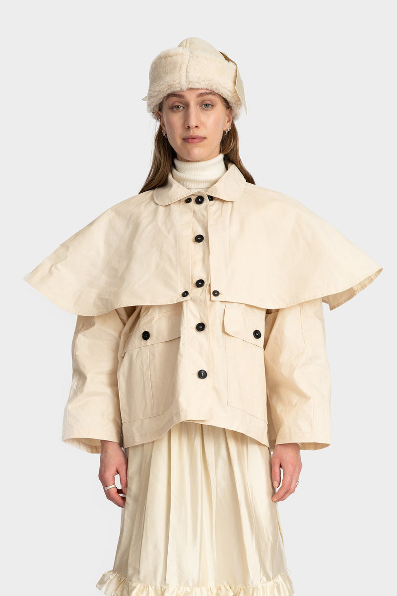 Alma Cotton Mac Jacket