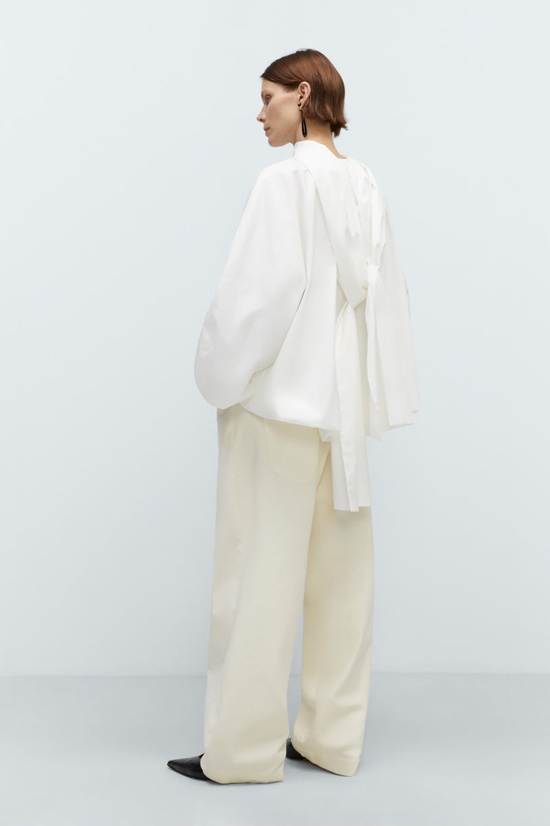 Bow Cotton Shirt