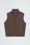 Merino Wool Lace Waistcoat