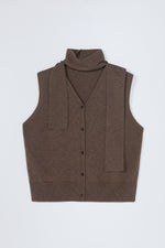 Merino Wool Lace Waistcoat