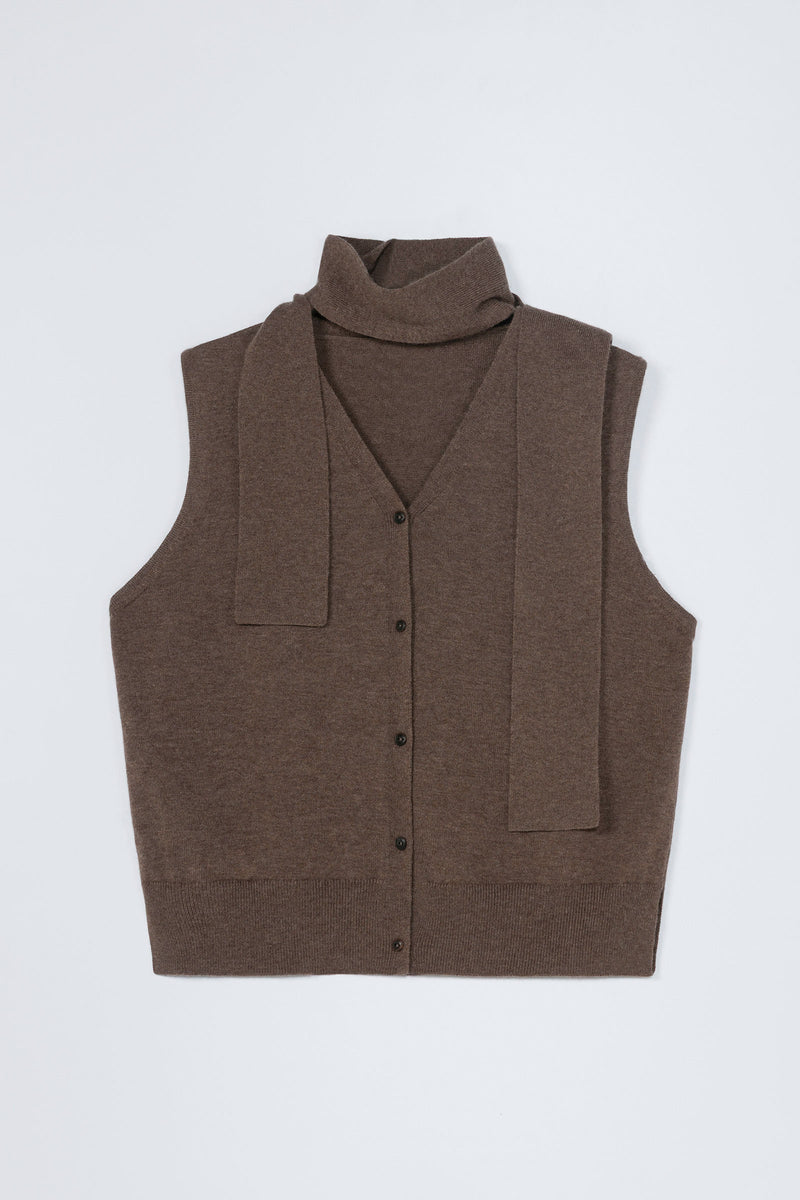 Merino Wool Lace Waistcoat
