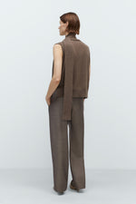 Merino Wool Lace Waistcoat