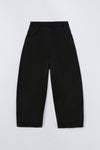 Satin Curved Pants