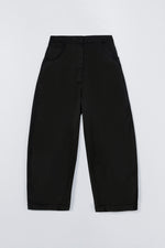 Satin Curved Pants