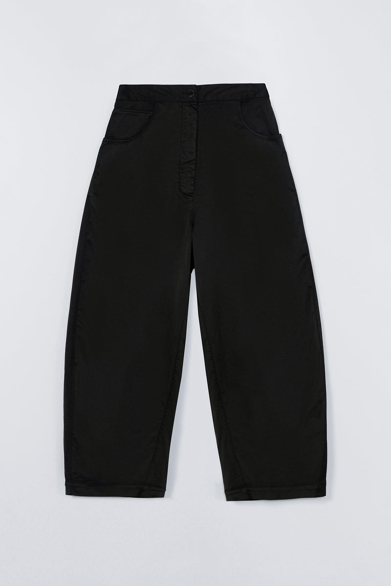 Satin Curved Pants