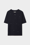 Merino Wool Beaded T-Shirt