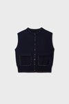 Merino Wool Stitched Waistcoat