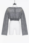 Mohair Blended Short Cardigan