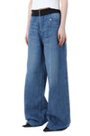 Organic Cotton Denim Wide-Leg Jeans
