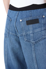 Organic Cotton Denim Wide-Leg Jeans