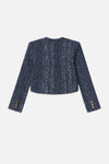 Denim Boucle Jacket