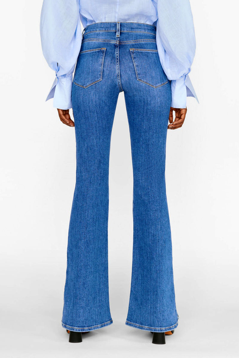 Le Pixie High Flare Mini Slits Jeans – ABoutique Online
