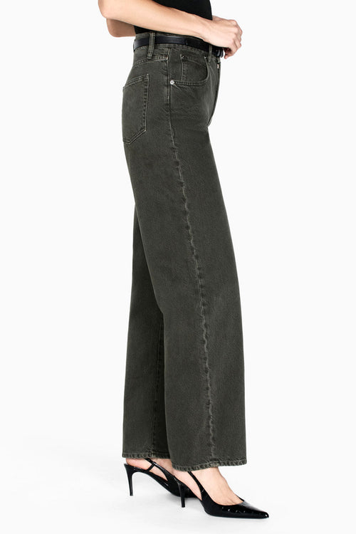 Long Barrel High-Rise Jeans