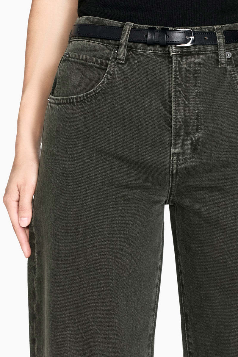 Long Barrel High-Rise Jeans