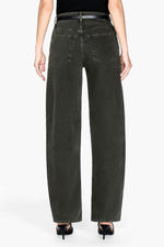 Long Barrel High-Rise Jeans