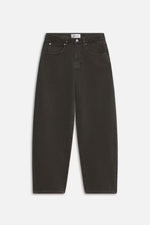 Long Barrel High-Rise Jeans