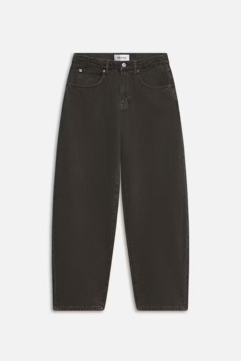 Long Barrel High-Rise Jeans