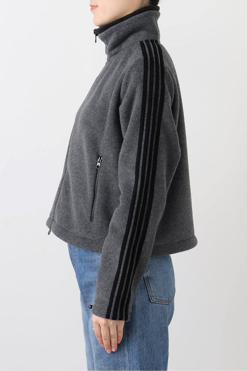 Fleece Tight Fit Track Jacket