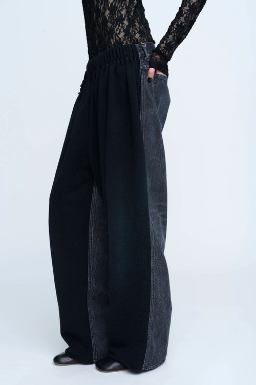 Hybrid Sweat Denim Pants