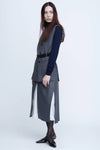Transform Slit Wool Skirt