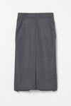 Transform Slit Wool Skirt