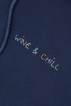 Wine & Chill Cotton Hoodie