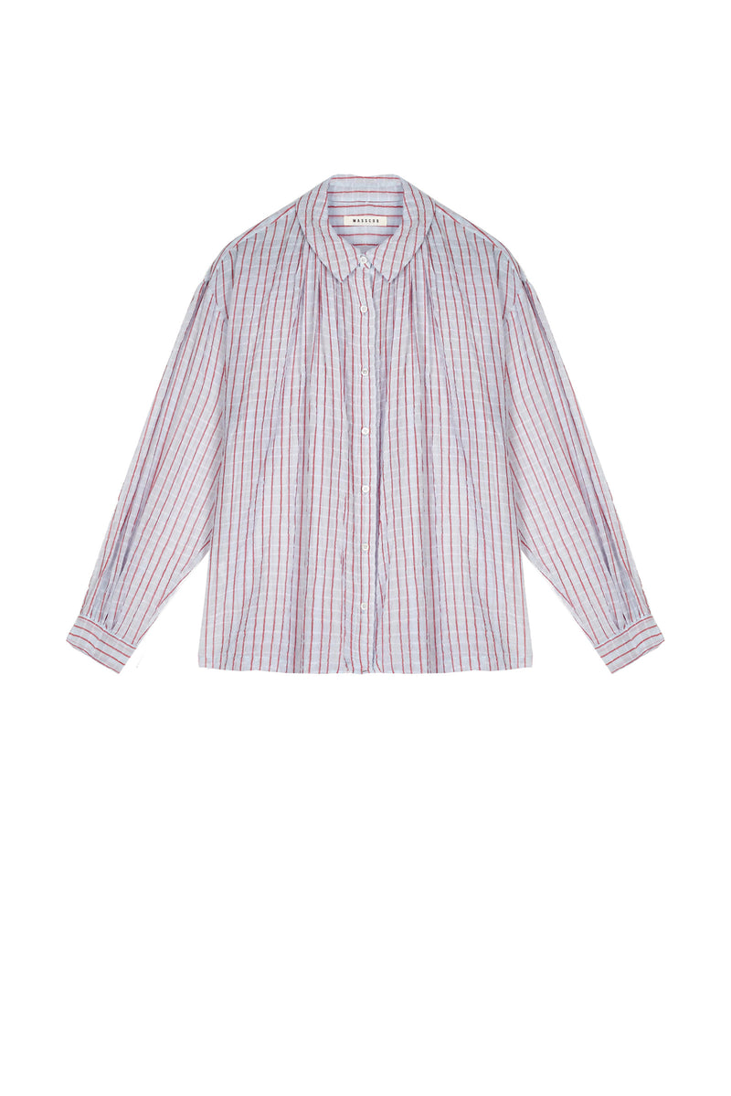 Cedar Striped Cotton Shirt