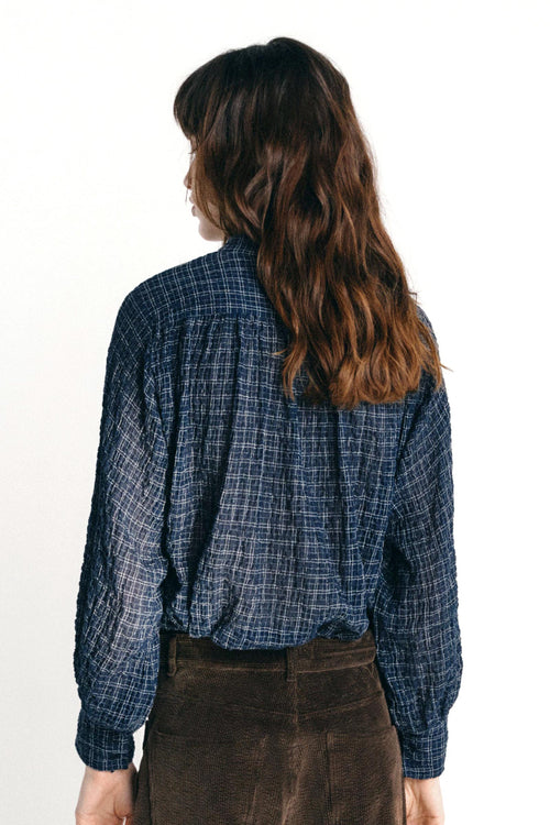 Tiana Checkered Cotton Shirt