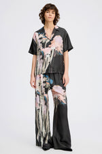 Arum Printed Silk Trousers