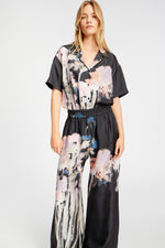 Arum Printed Silk Trousers