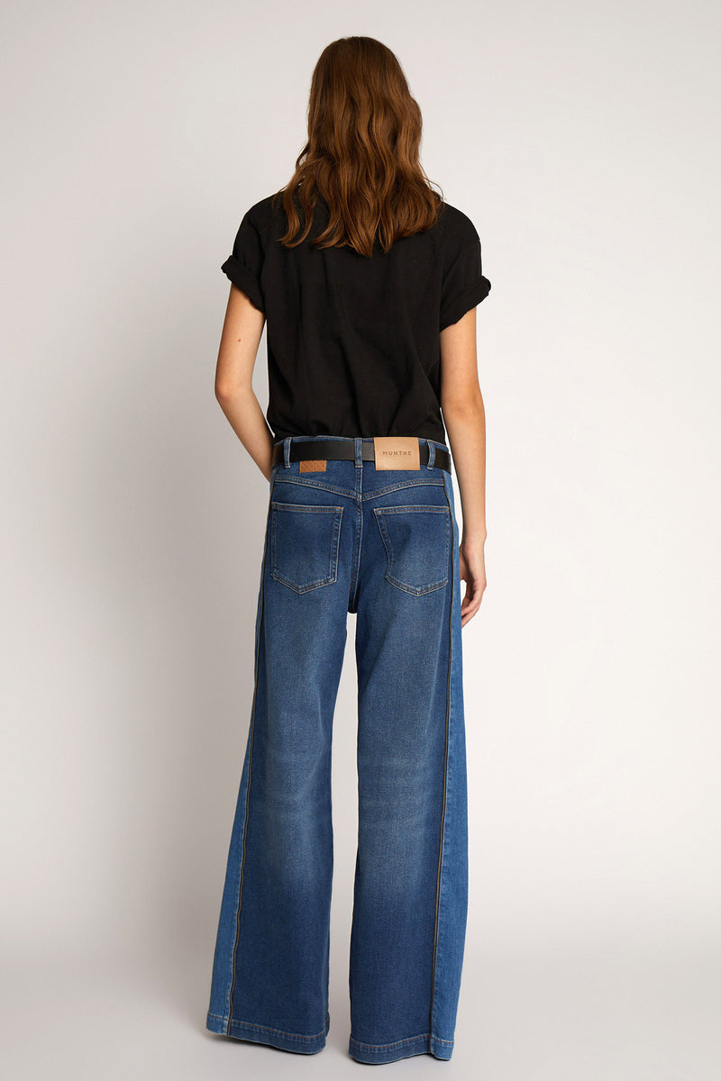 Obbia Organic Cotton Wide-Leg Jeans