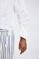Phebe Embellishments Cotton Blouse